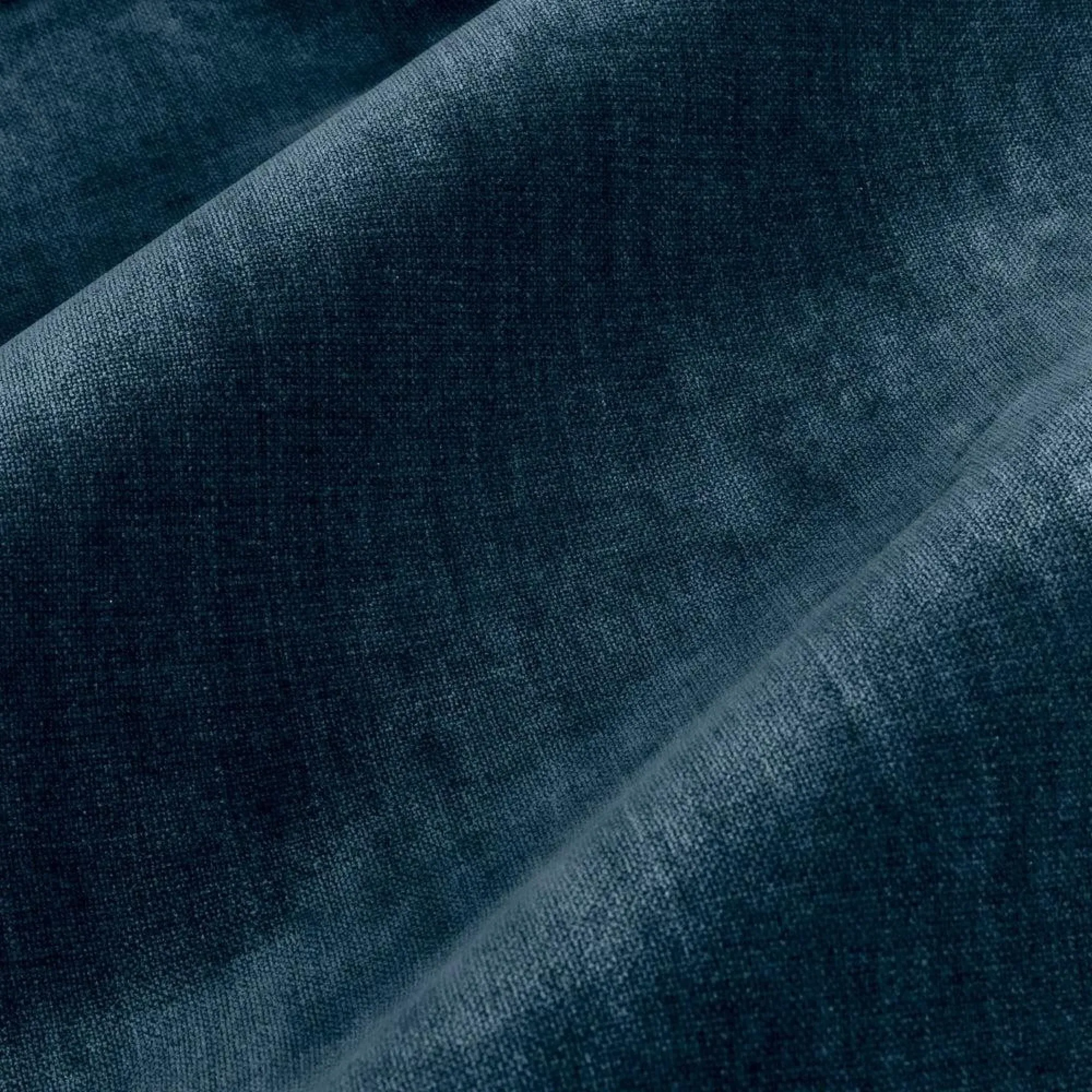 Heavy Chenille Room Darkening Eyelet Curtains - Navy