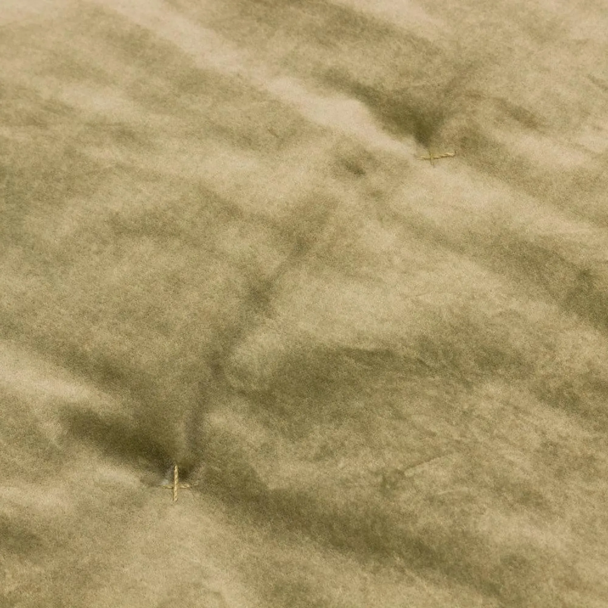 Jaye Cotton Velvet Filled Bedspread - Moss