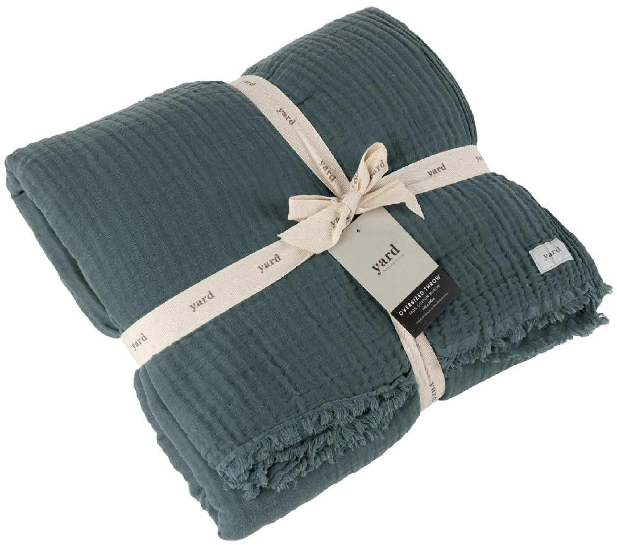 Lark Oversized Throw - Dusk, Muslin Cotton