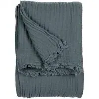 Lark Oversized Throw - Dusk, Muslin Cotton