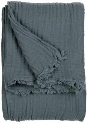 Lark Oversized Throw - Dusk, Muslin Cotton image