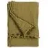 Lark Oversized Throw - Khaki, Muslin Cotton