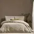 Malton Stripe Duvet Cover Set - Beige, Linen
