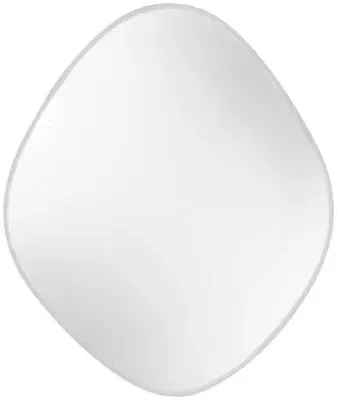 Oval Wall Mirror - Grey image