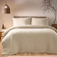 Ribble Duvet Cover Set - Natural