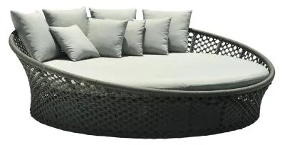 skyline-kona-anthracite-rattan-outdoor-daybed image