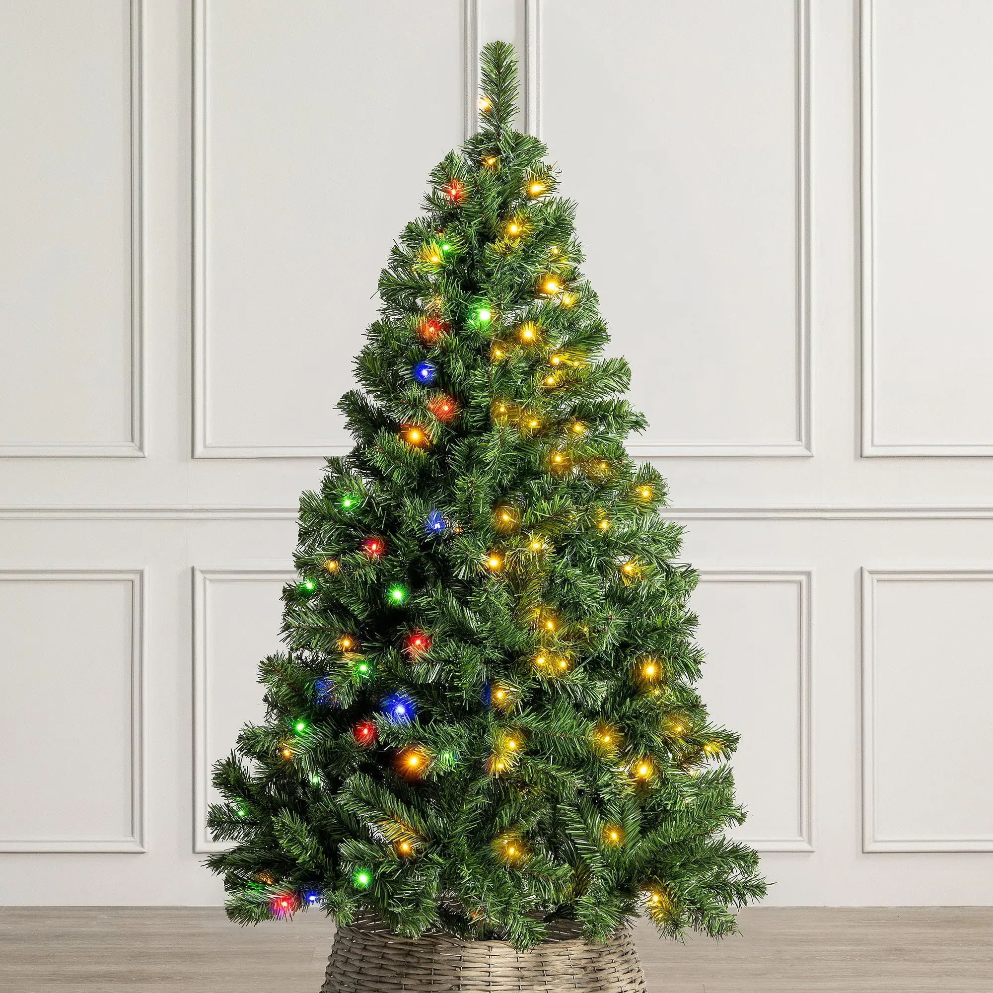 Aspen Spruce 5ft Pre-Lit Artificial Christmas Tree product