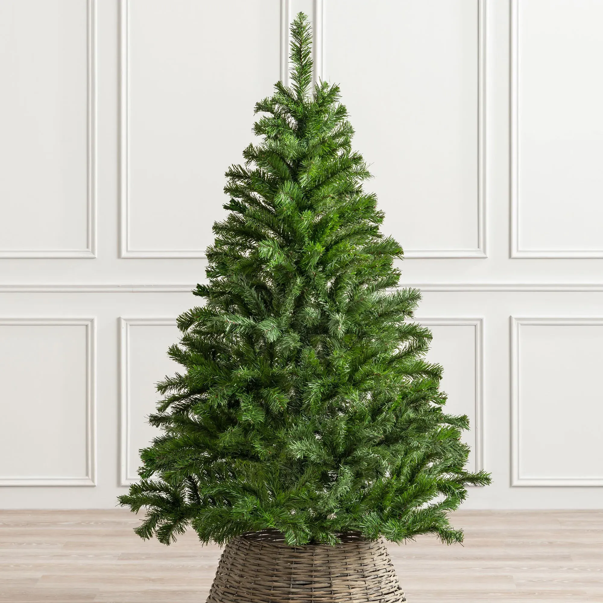 Aspen Spruce 6ft Artificial Christmas Tree - Green, PVC alternate view