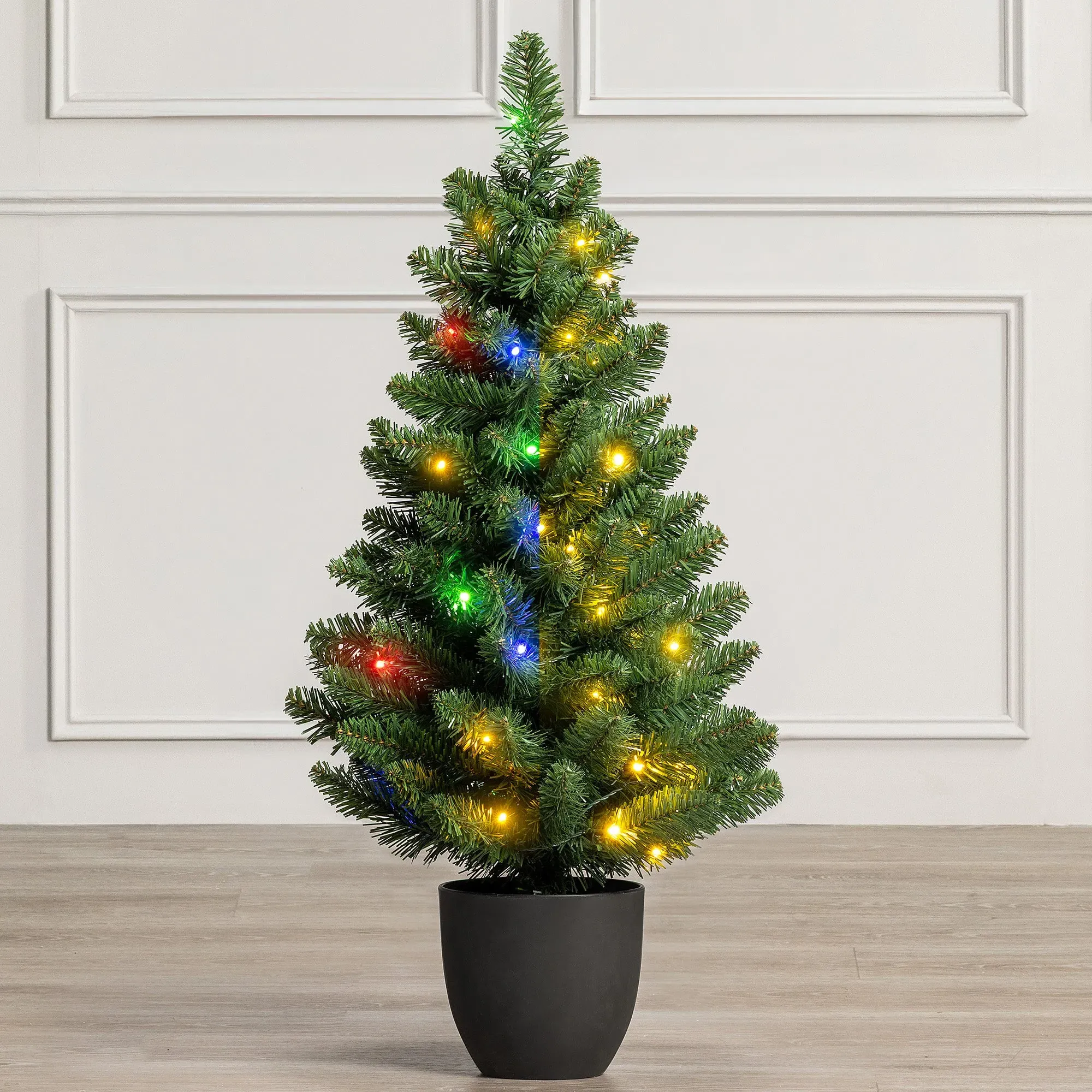 Avila Spruce 3ft Pre-Lit Potted Artificial Christmas Tree alternate view