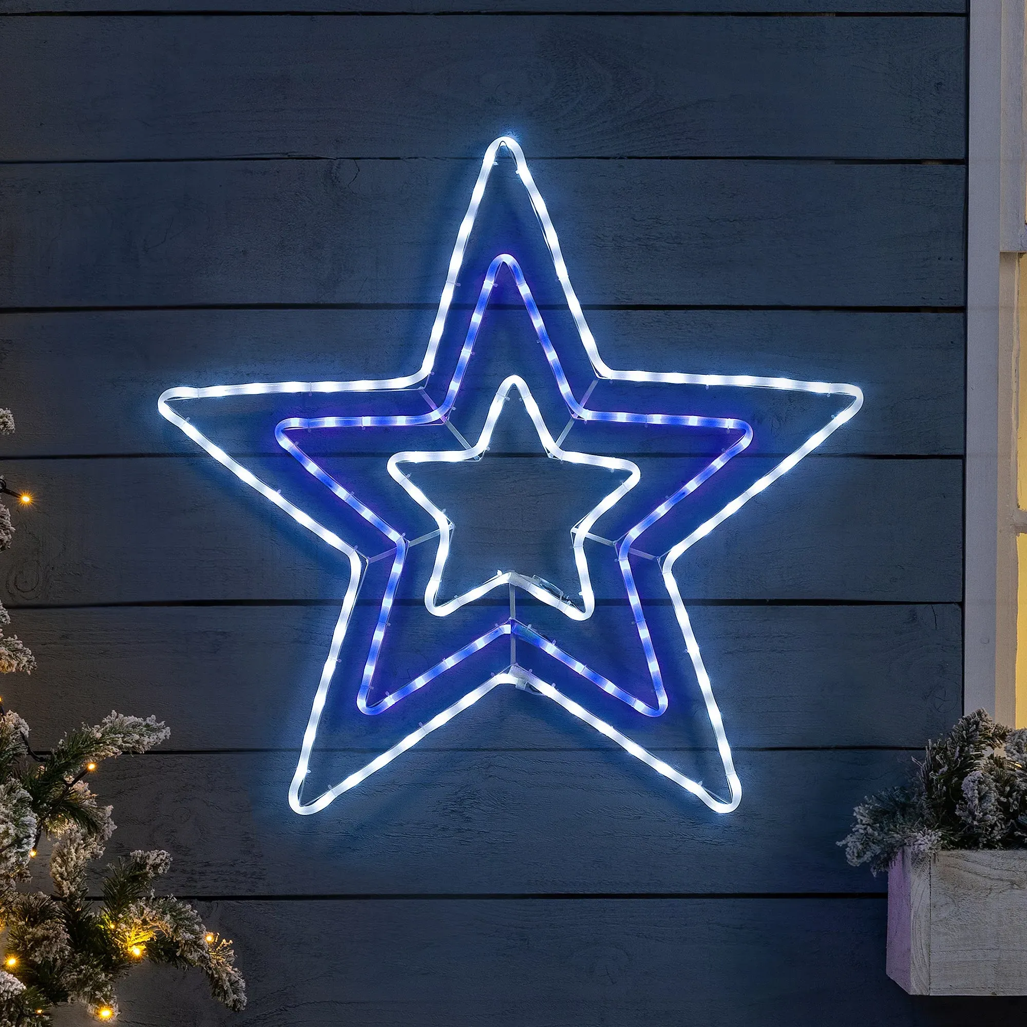 Christmas Star Wall Light - LED Rope Light product