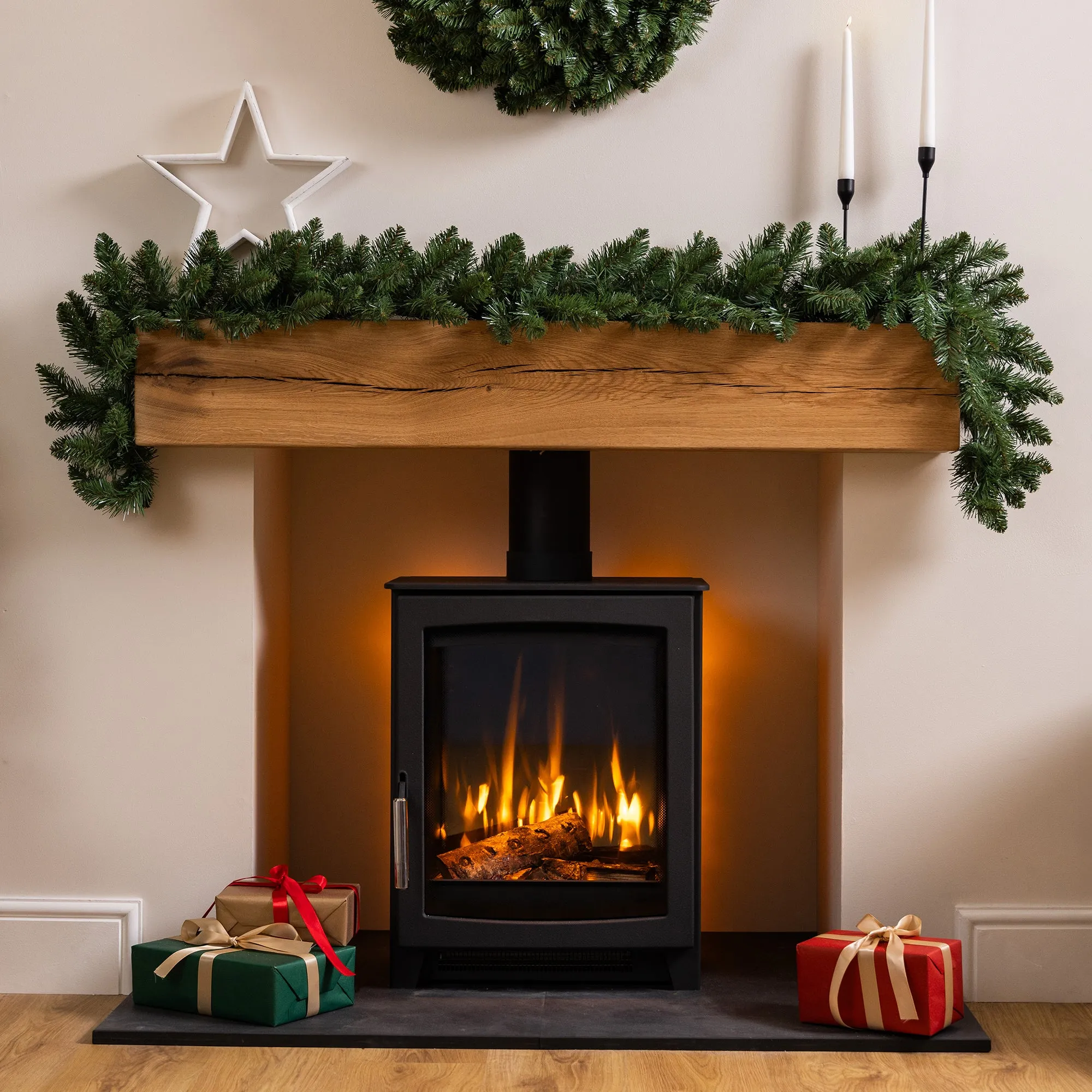 Christow Spruce Artificial Christmas Garland - Green, PVC product