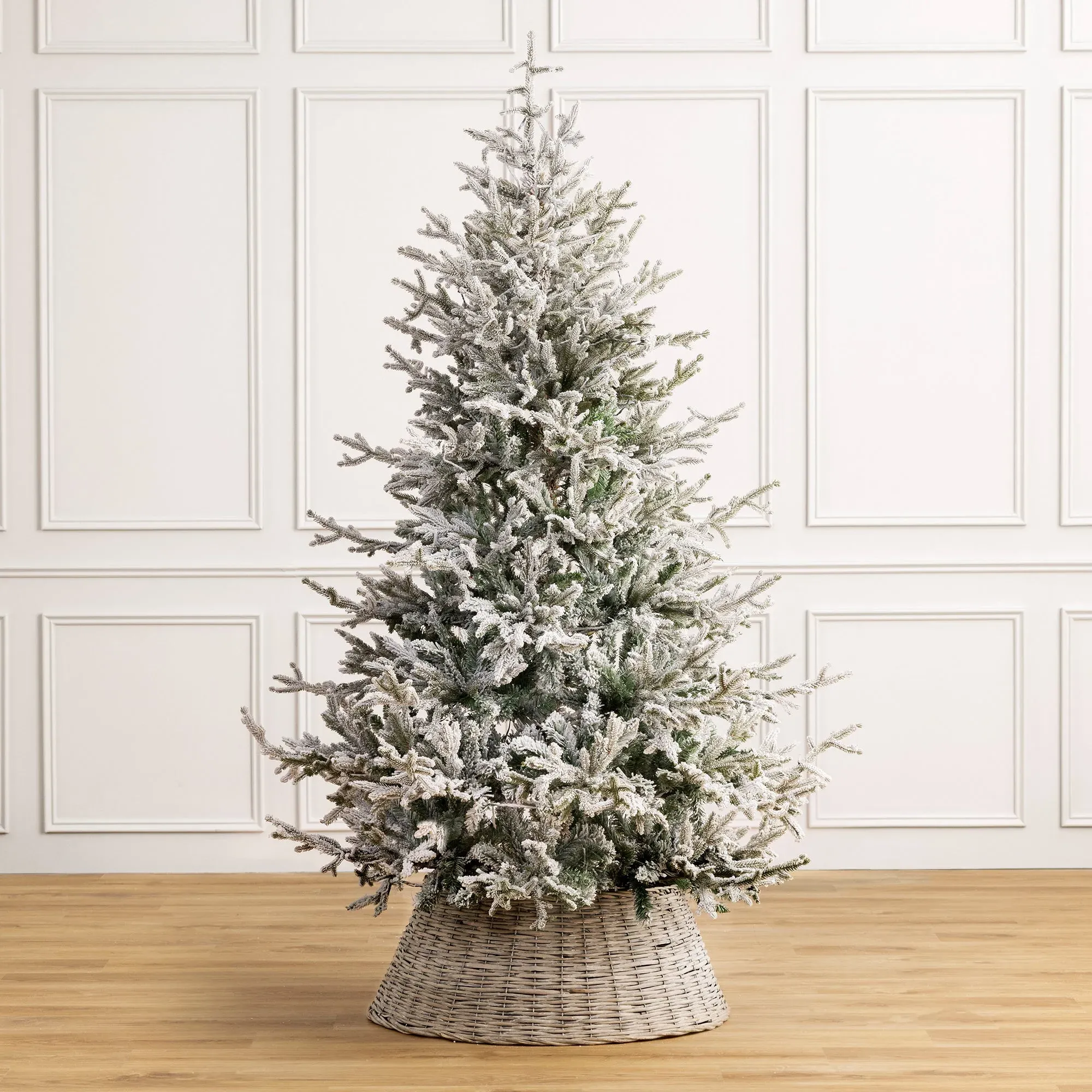 Verbier Fir Flocked Artificial Christmas Tree - 7ft alternate view