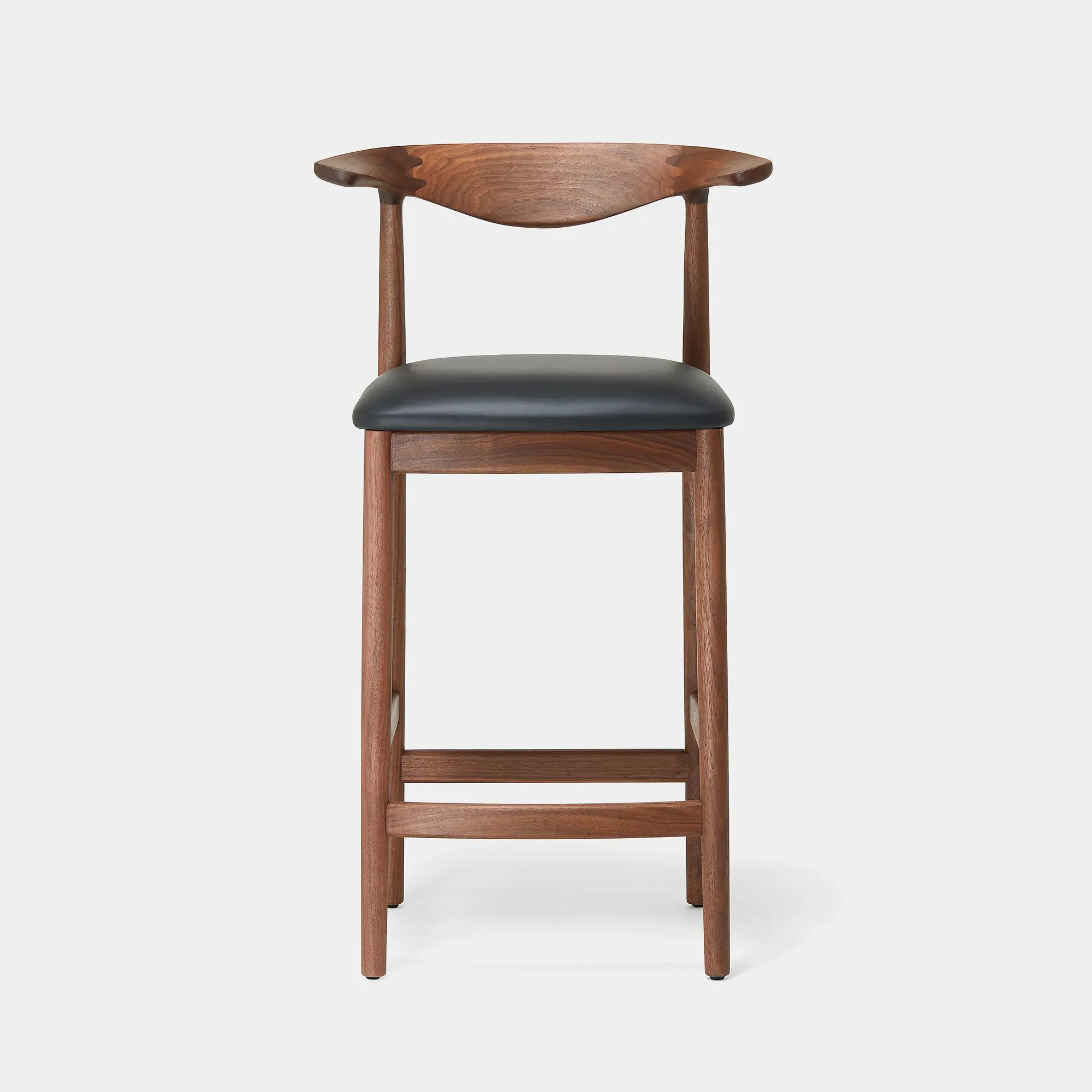 delta-counter-stool-in-walnut-black-leather-by-the-conran-shop image