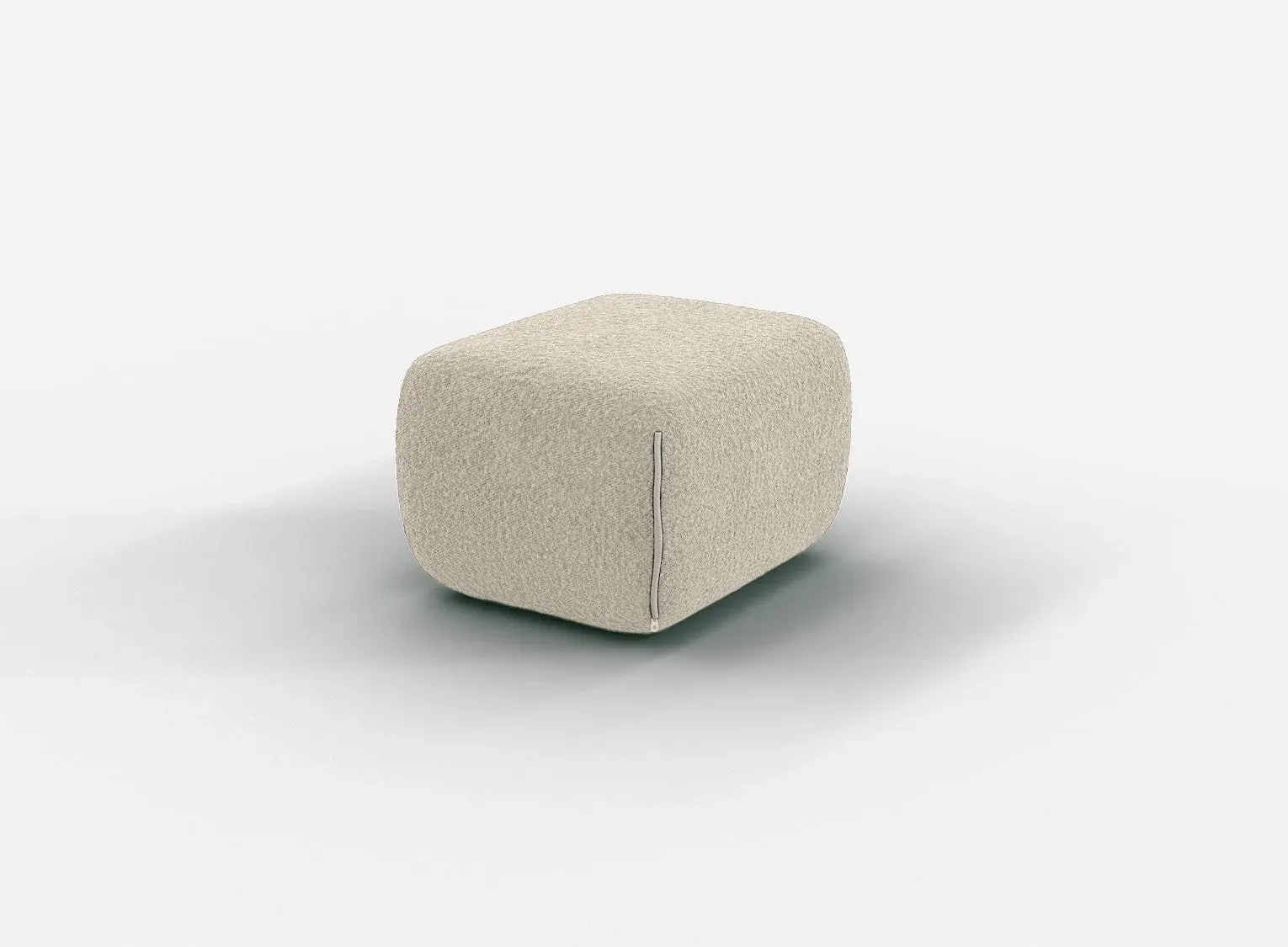 pouffe-ecru-boucle image