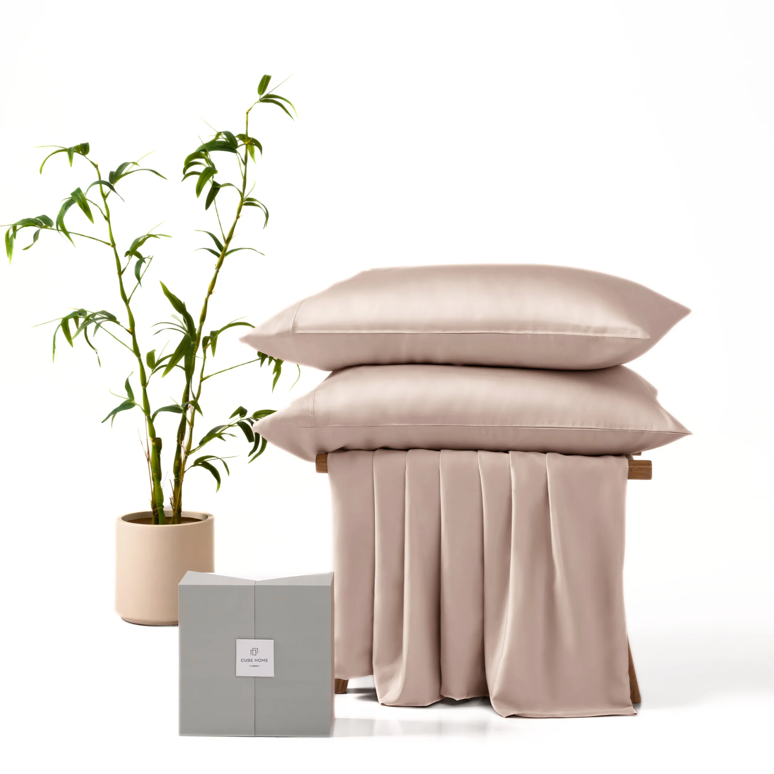 CUBE HOME Bamboo Bedding Set - Camel alternate view
