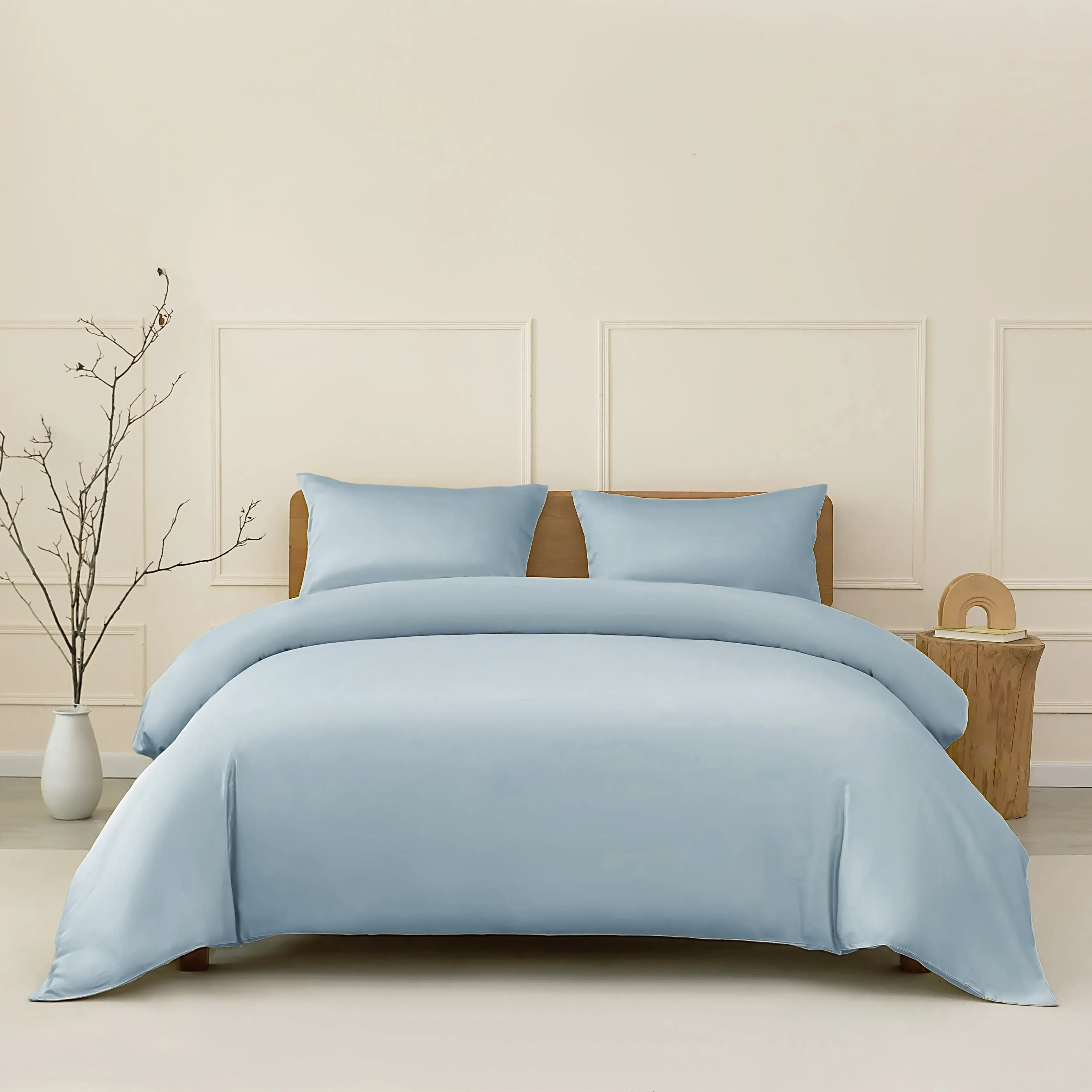 CUBE HOME Bamboo Bedding Set - Light Blue product