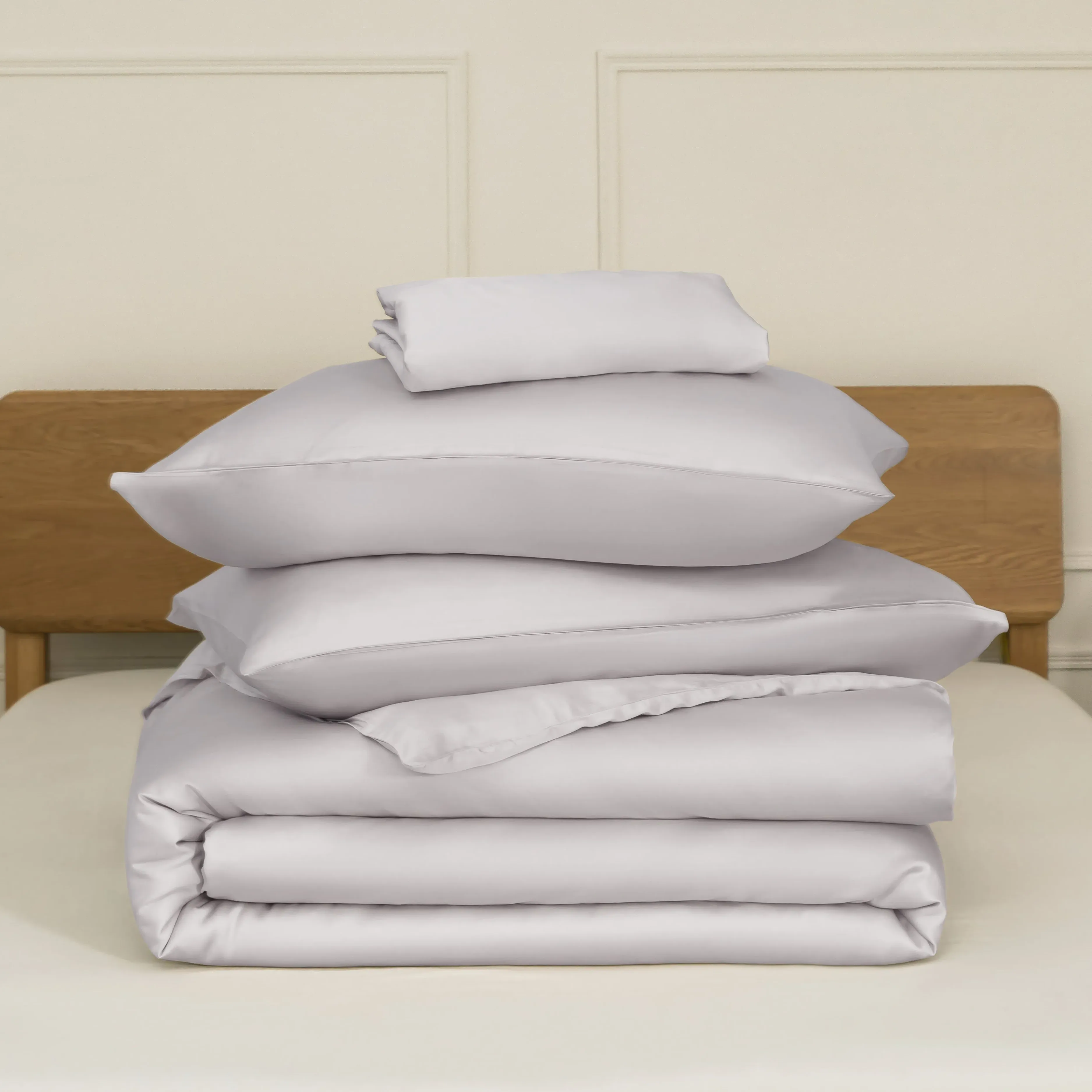 CUBE HOME Bamboo Bedding Set - Light Grey, Bamboo product