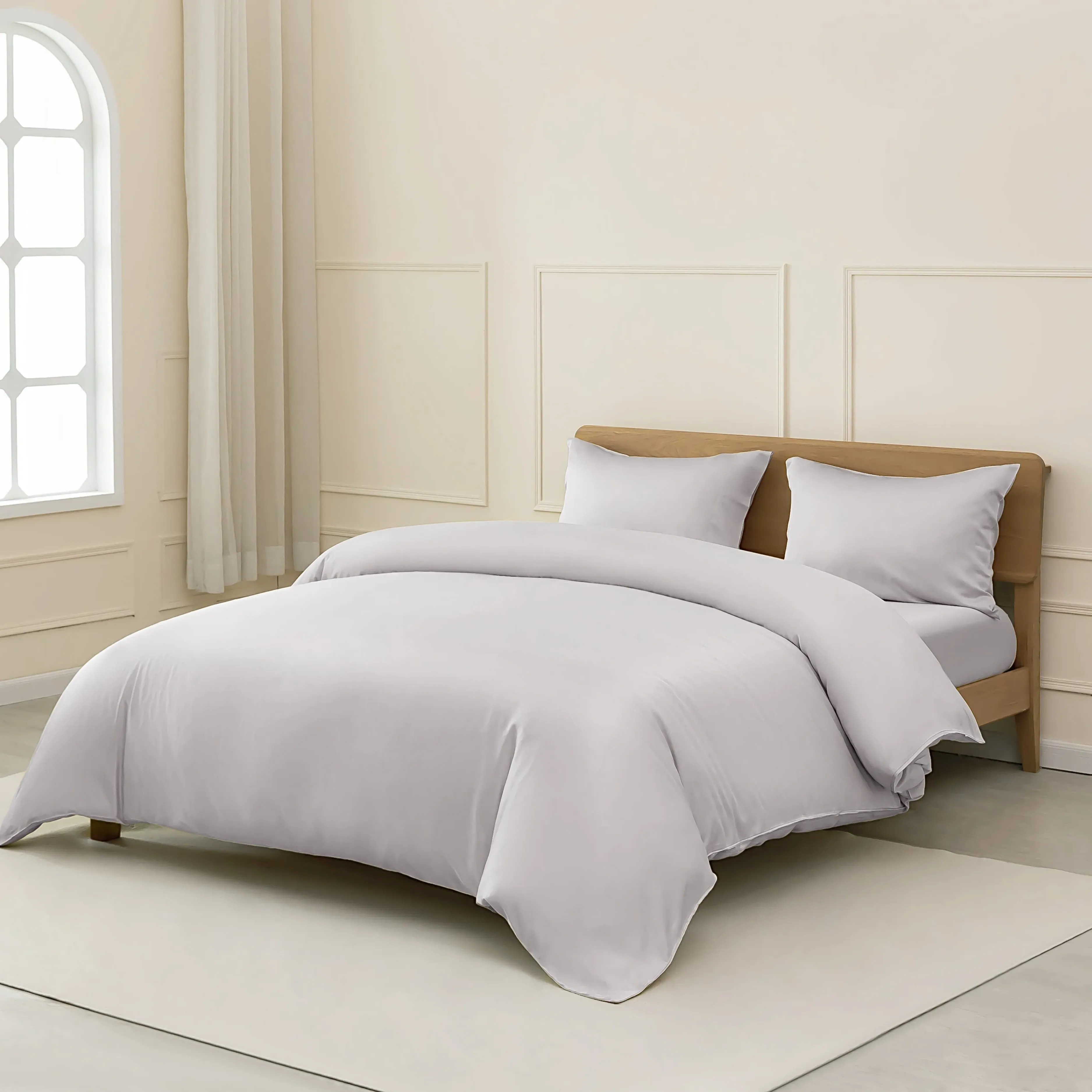 CUBE HOME Bamboo Bedding Set - Light Grey product