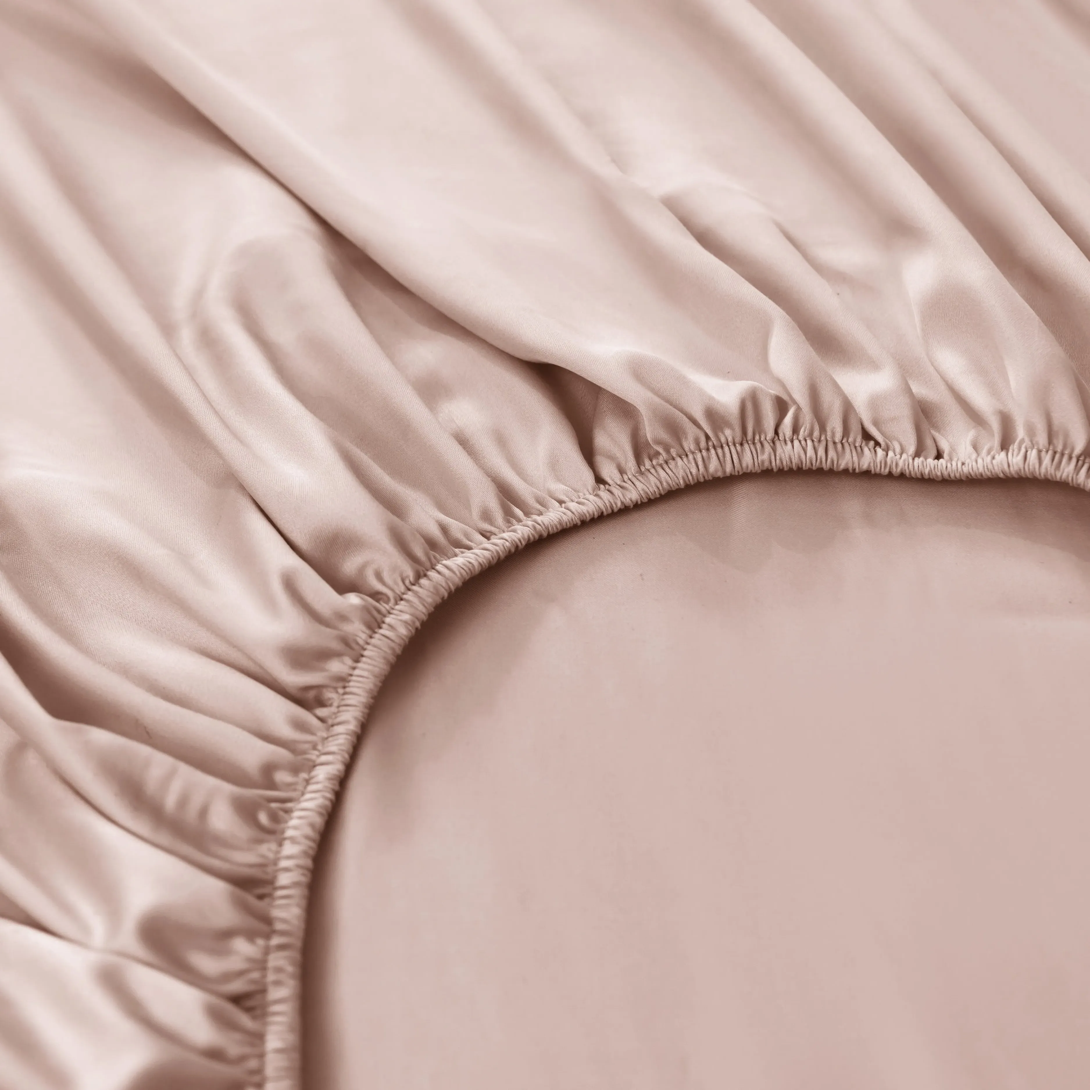 CUBE HOME Deep Pocket Fitted Sheet - Camel, Bamboo product