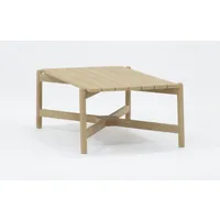 Colmar Coffee Table - Drift Brown, Teak alternate view