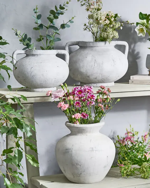 Antique Style Grey Vase Collection product