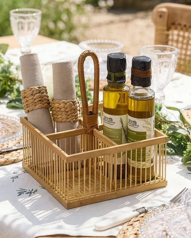 Bamboo Cutlery Caddy product