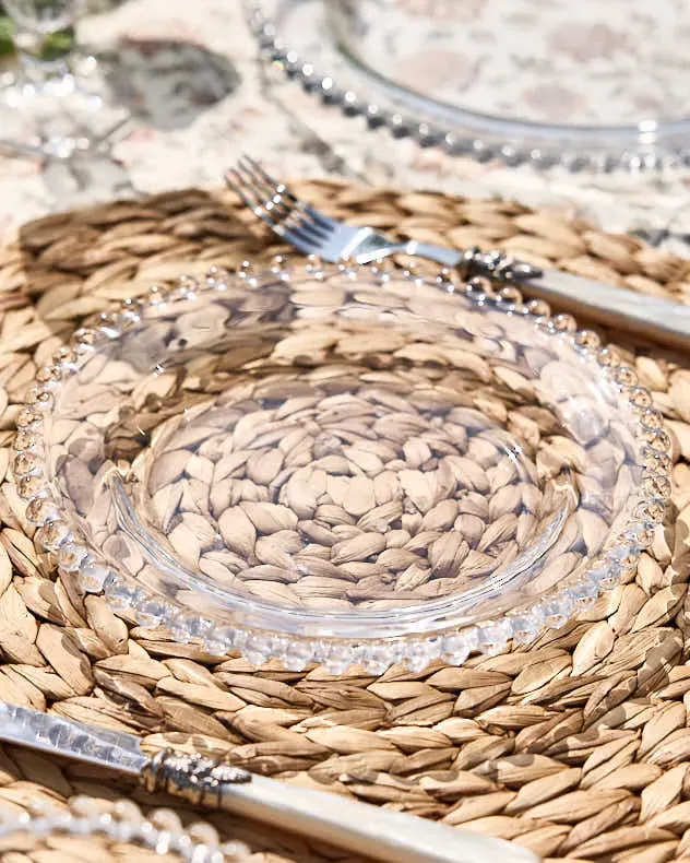 Bella Perle Beaded Glass Side Plate product