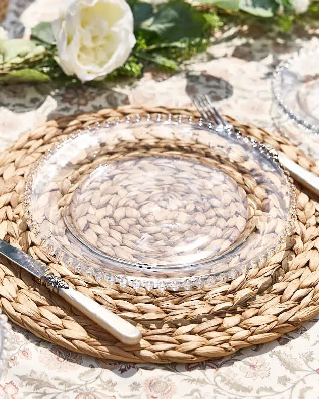 Bella Perle Glass Dinner Plate product