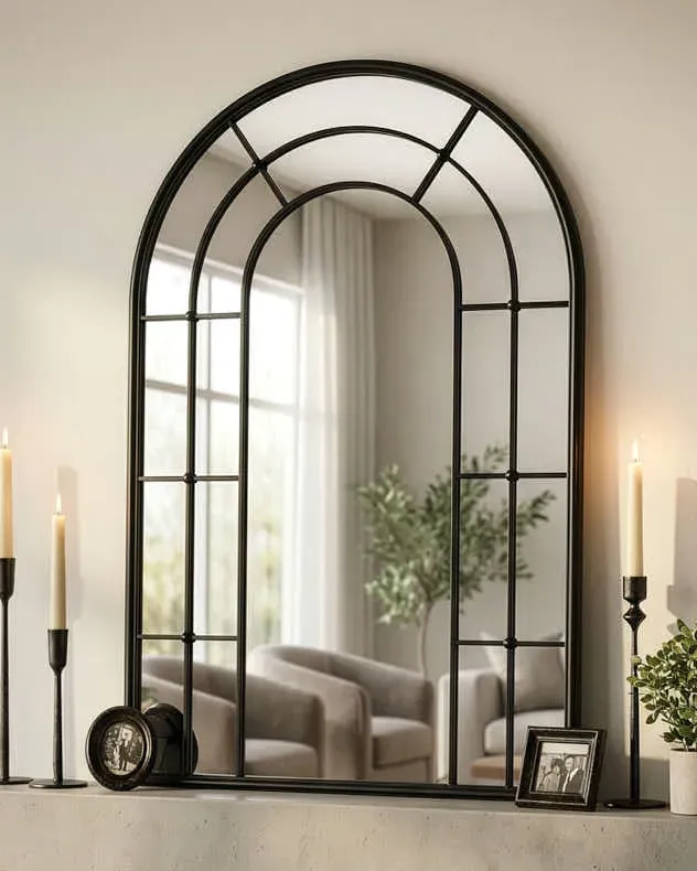 Canet Tall Indoor Mirror - Black product