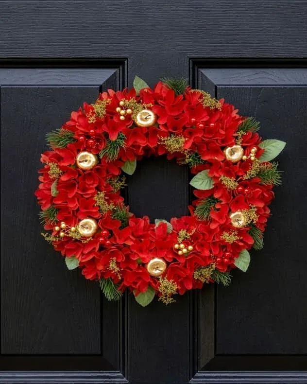 Grantham Floral Door Wreath 38cm product