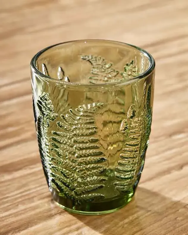 Green Leaf Tumblers alternate view