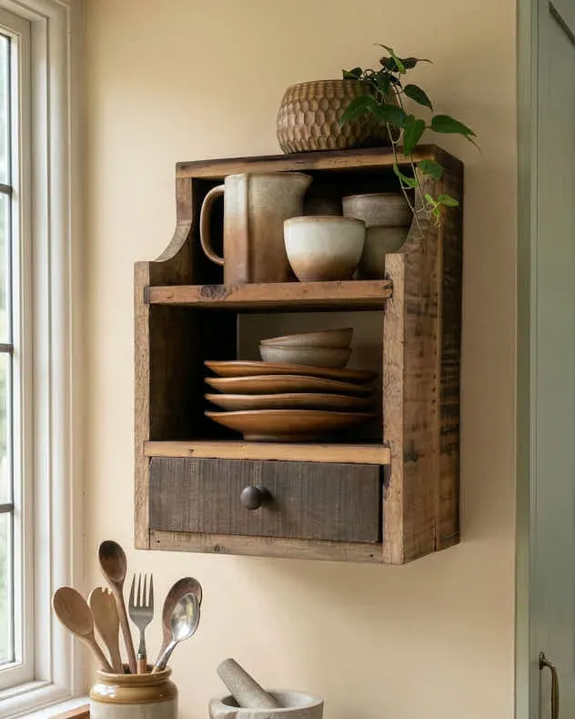 Grimaud Shelving Unit with Drawer product