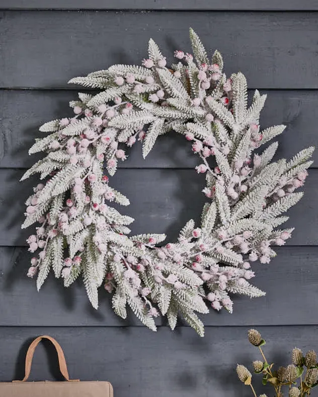 Hampton Frosted Berries Wreath 50cm product