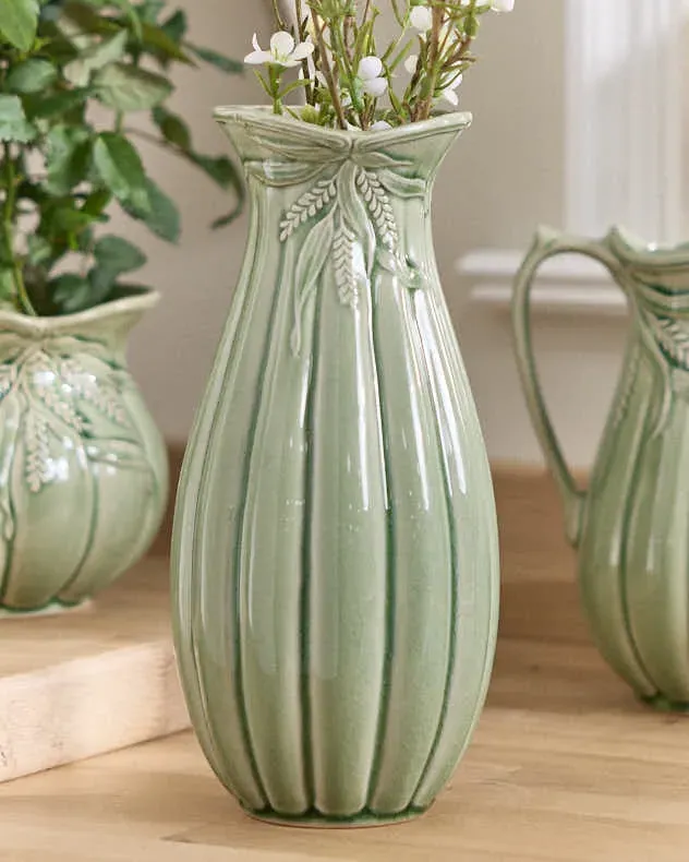 Kineton Tall Vase - Sage Green product