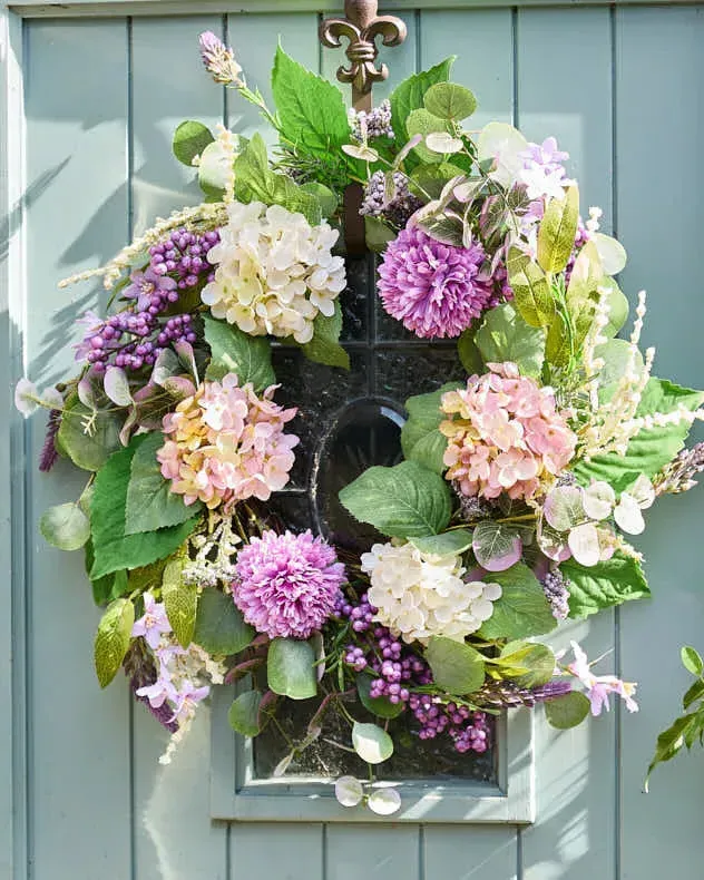 Morea Floral Wreath - Purple product