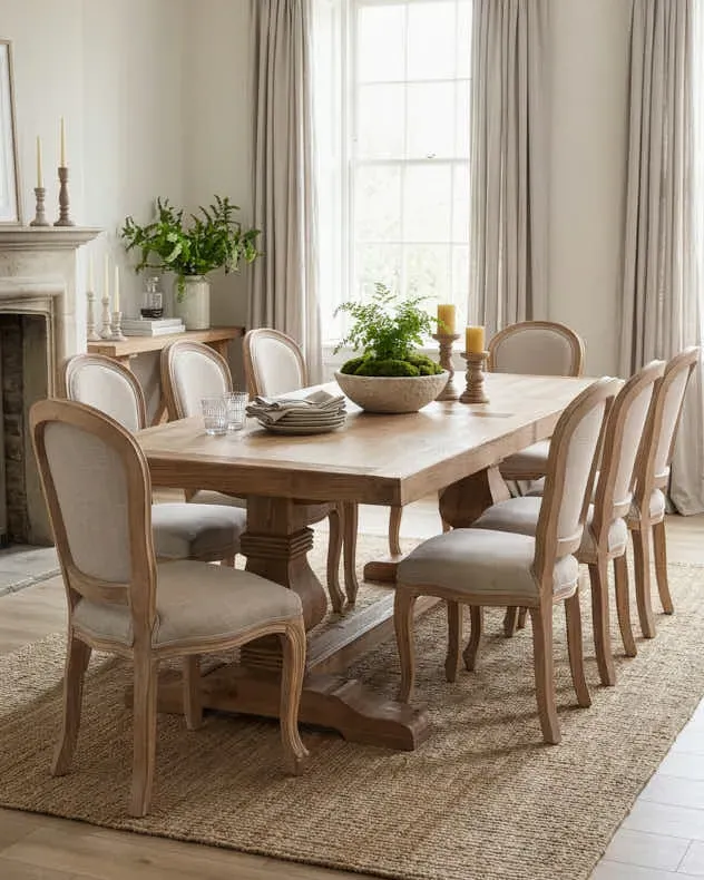 Reclaimed Elm Refectory Dining Table product