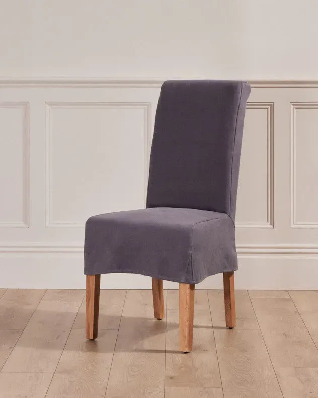 Set of 2 Dining Chairs - Grey product