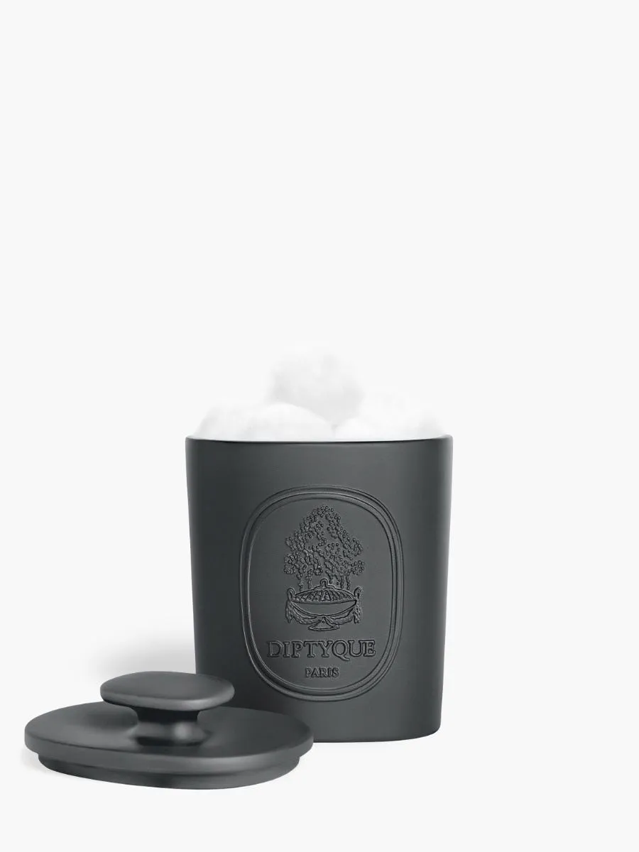 Diptyque Small Oval Canister - Black, Porcelain image