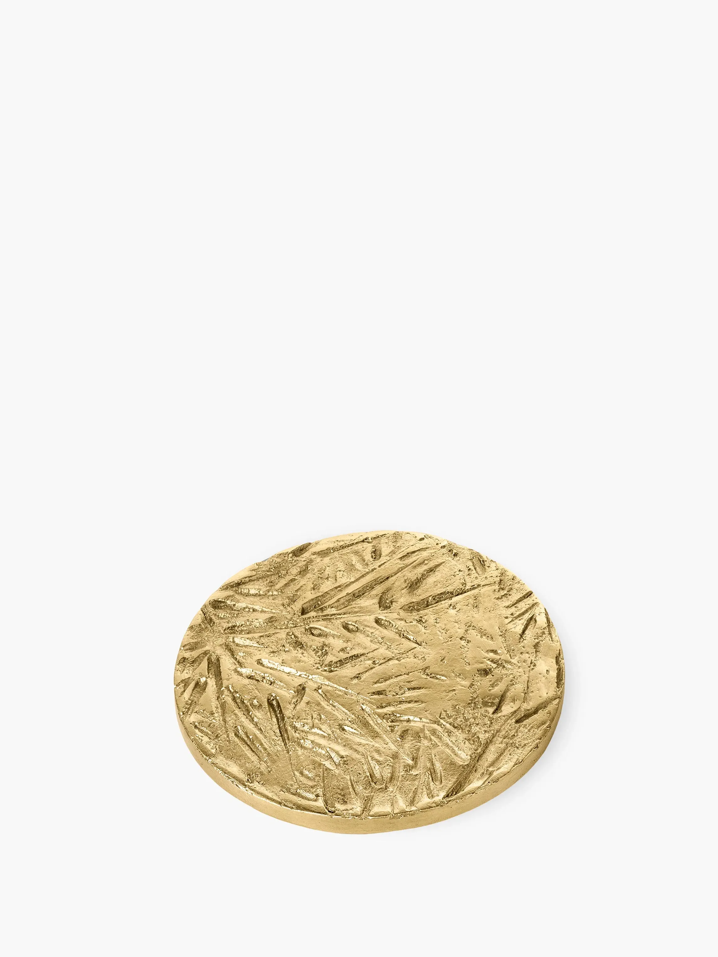 Bronze Foliage Candle Lid by Diptyque, image 2