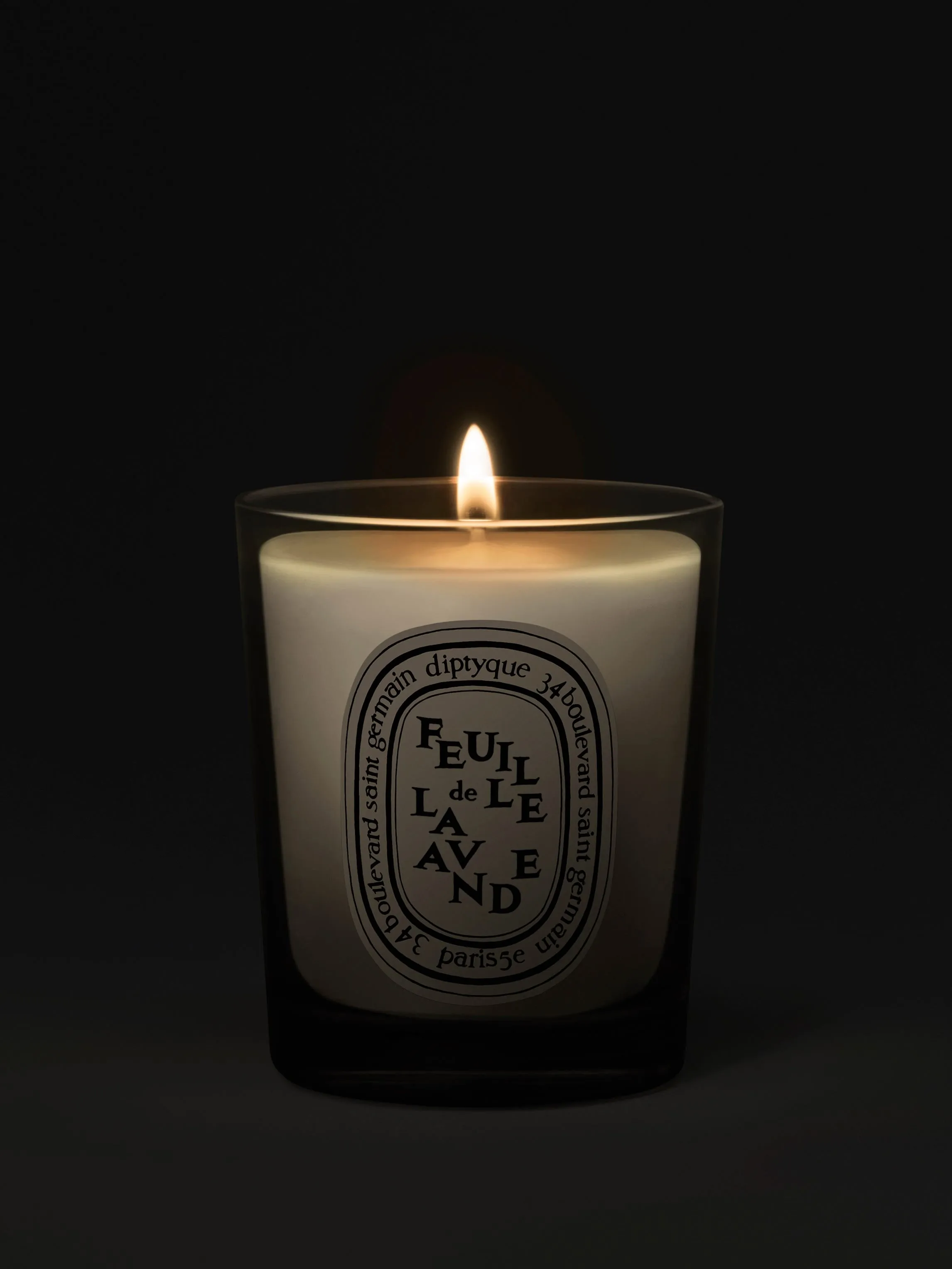 Feuille de Lavande Small Candle - Lavender Leaf alternate view