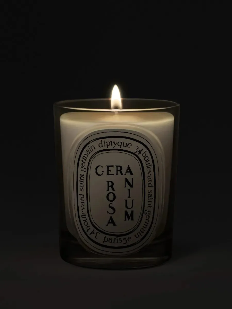 Geranium Rosa Classic Candle alternate view
