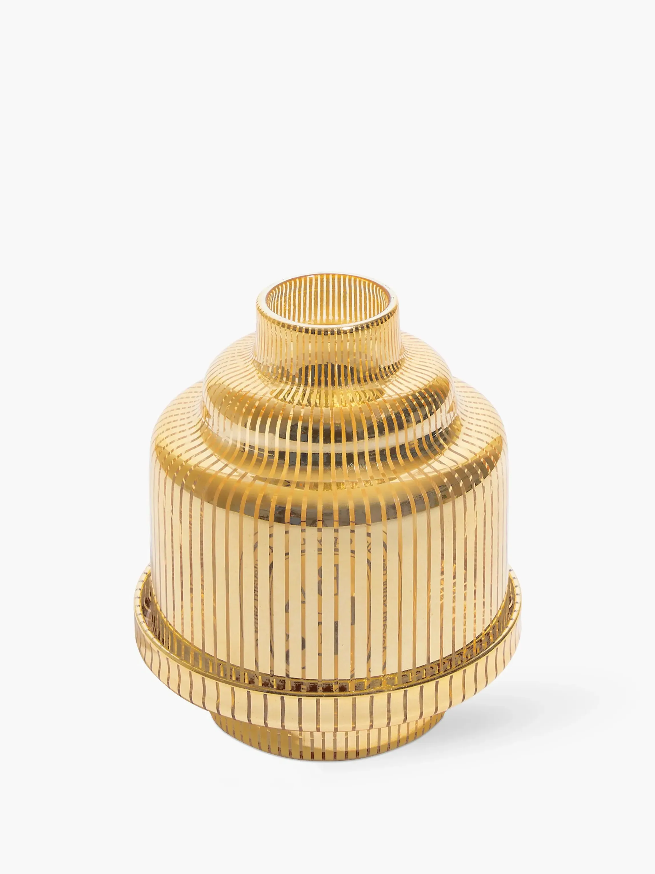 Golden Pyramid Candle Holder - Gold alternate view