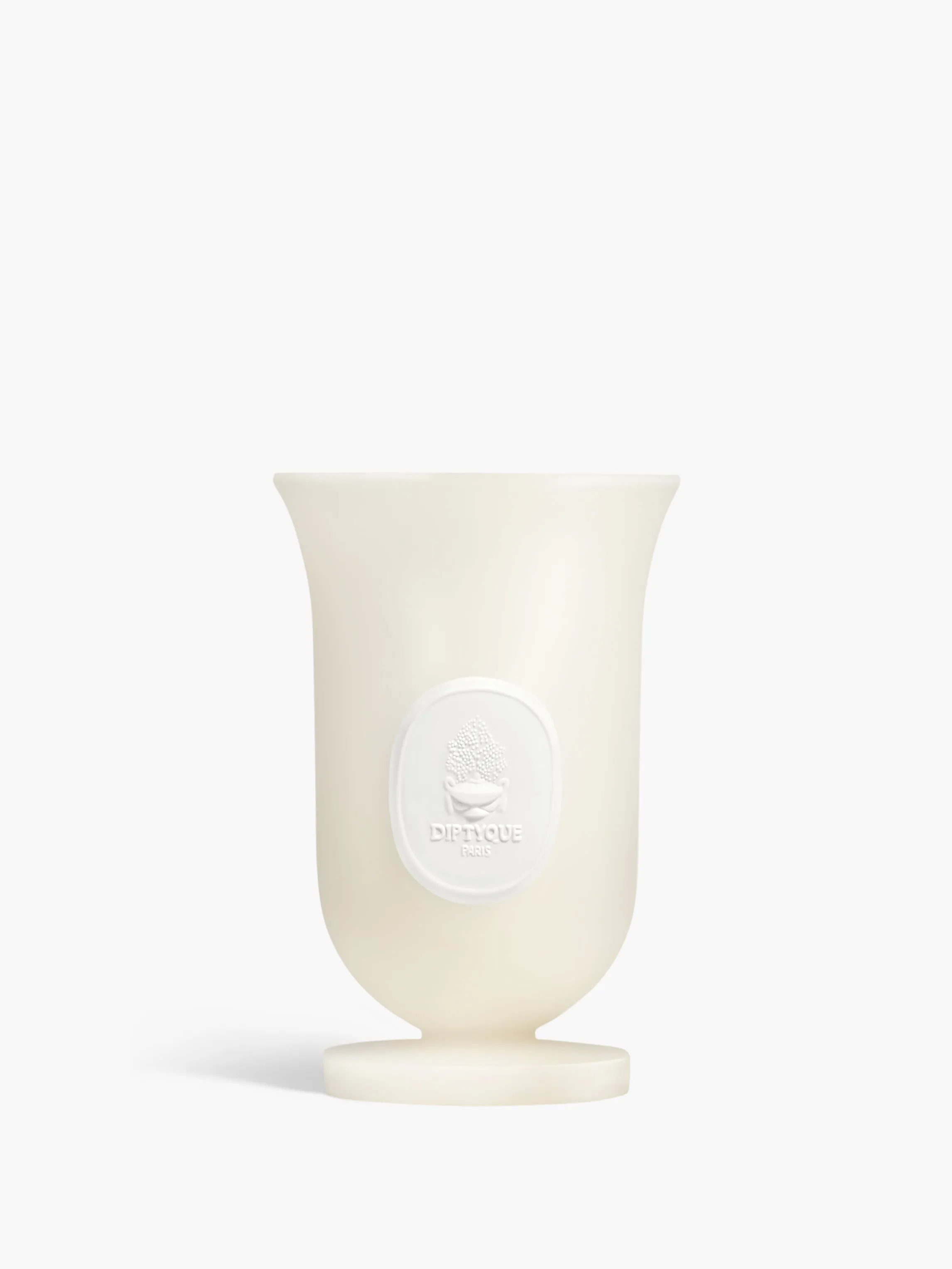 Medicis Small Vase - White, Wax product
