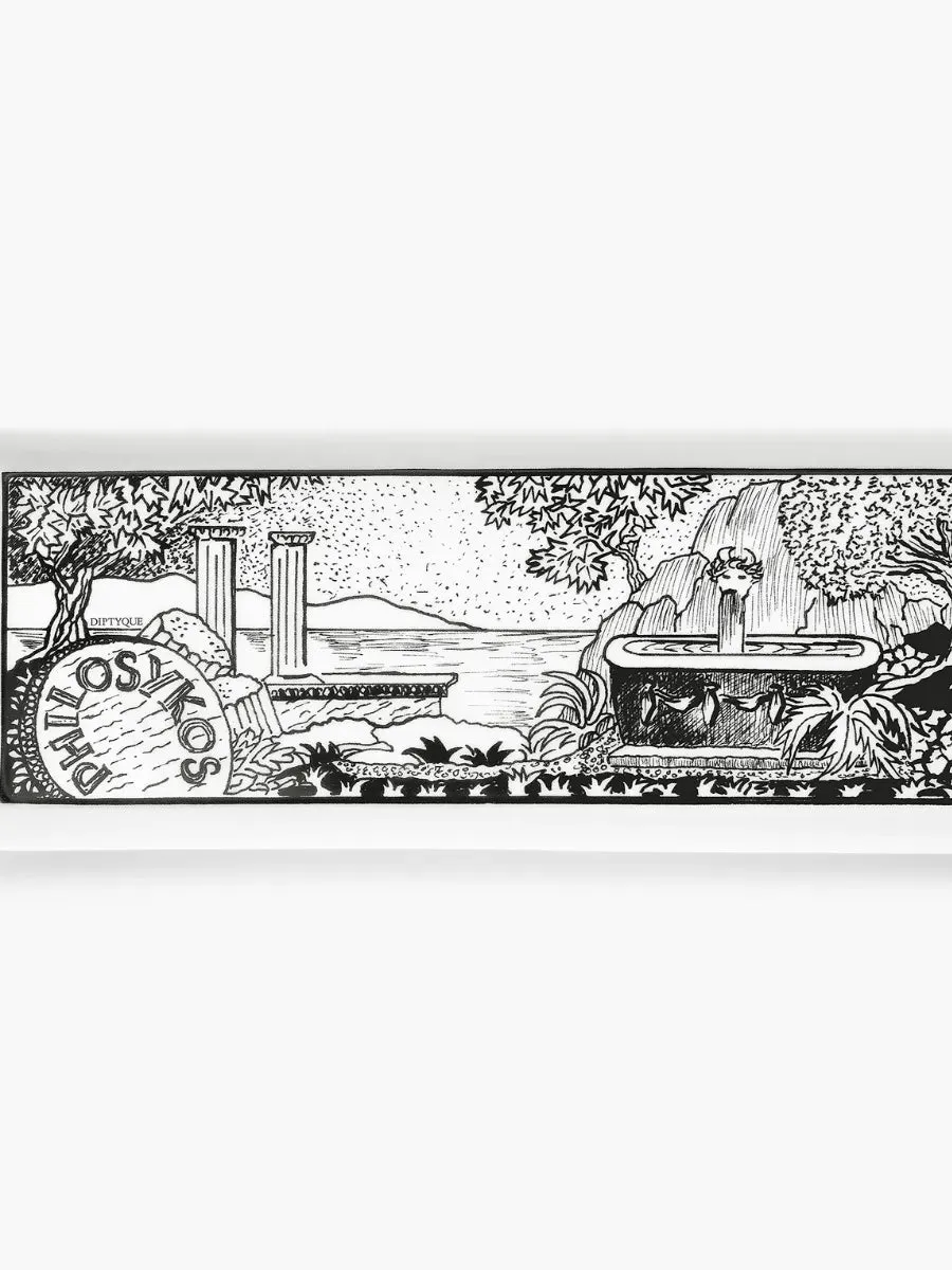 Philosykos Panoramic Tray - Enameled Porcelain alternate view