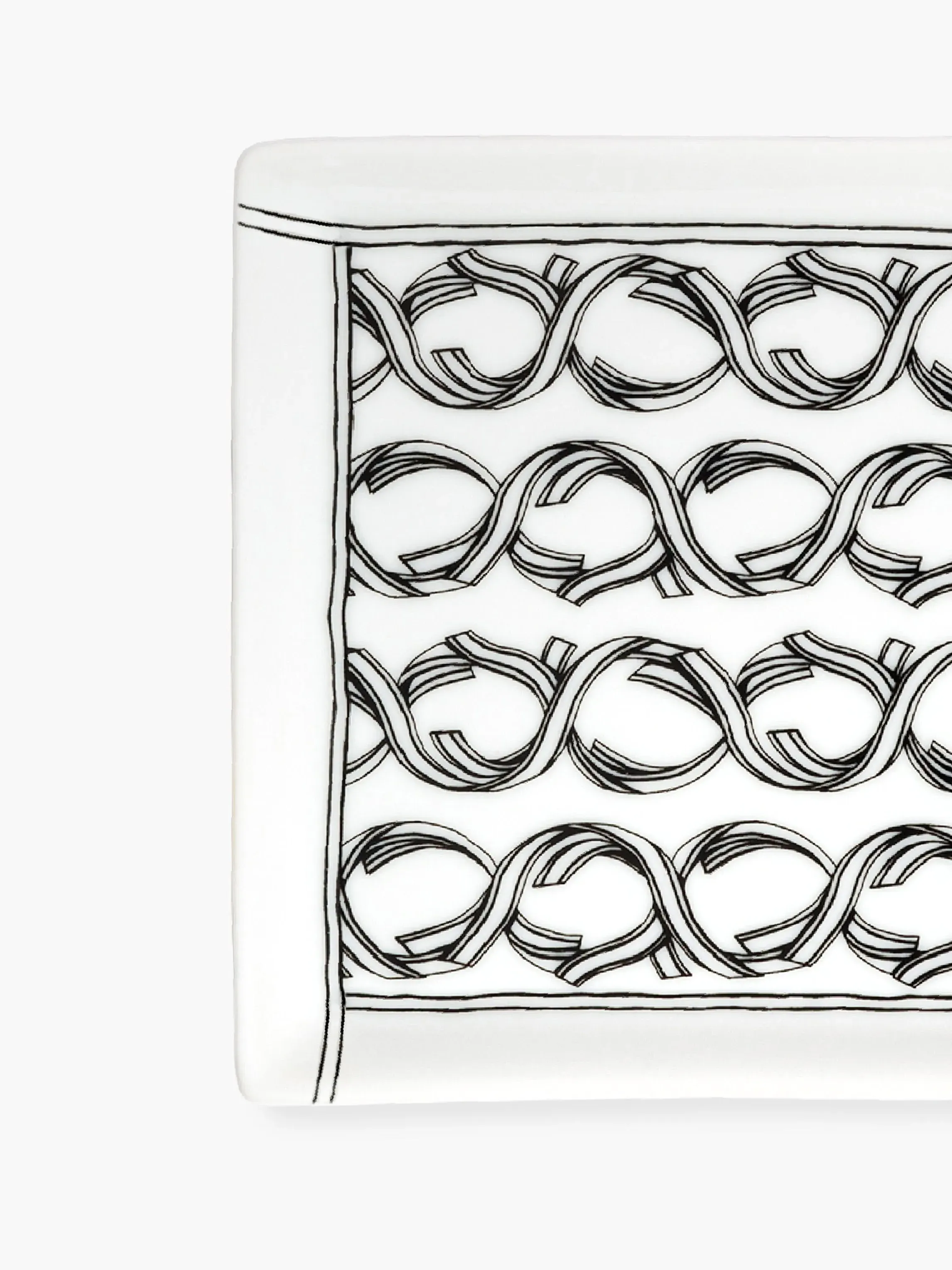 Ribbons Medium Tray - Porcelain alternate view
