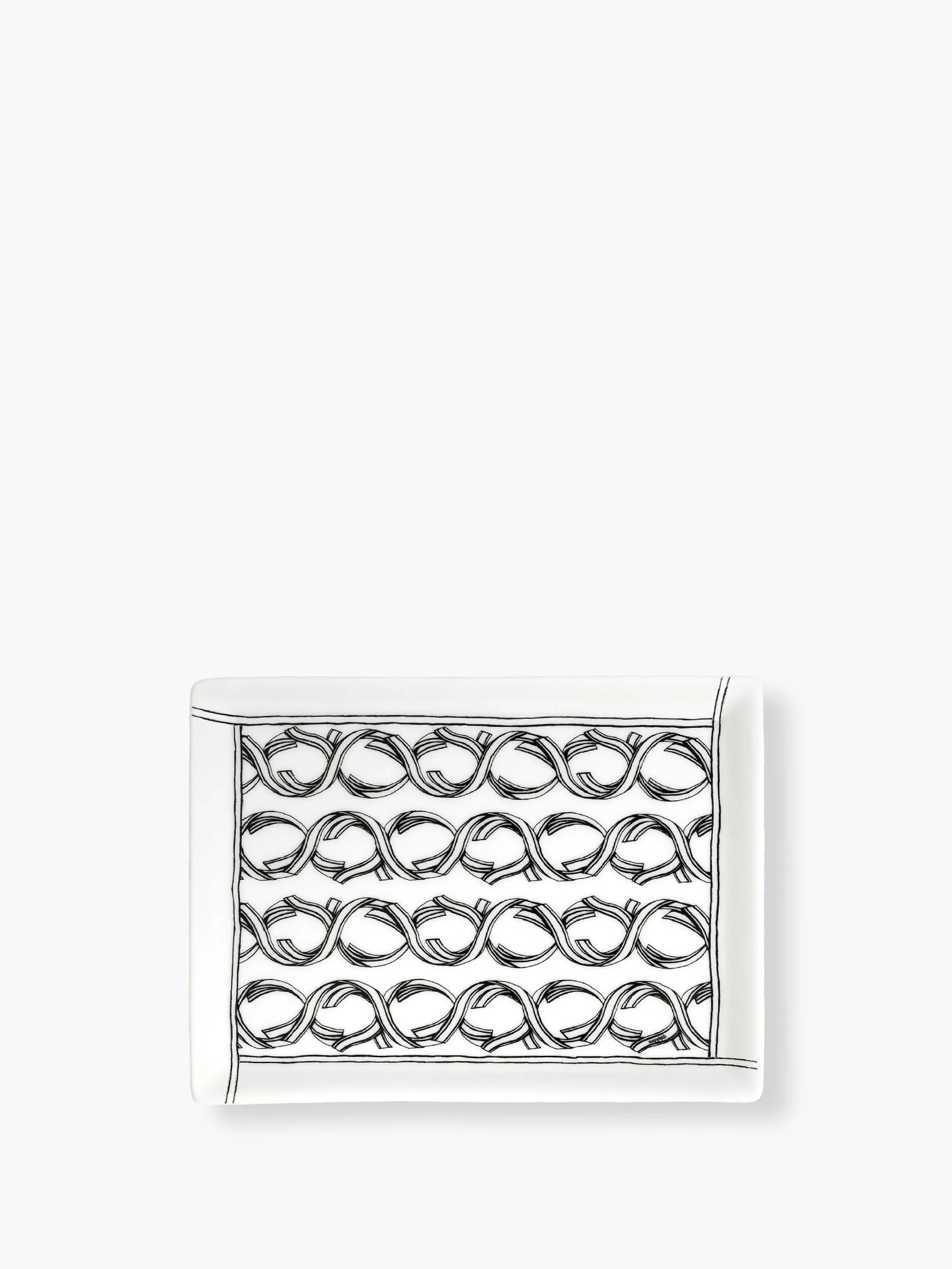 Ribbons Medium Tray - Porcelain product