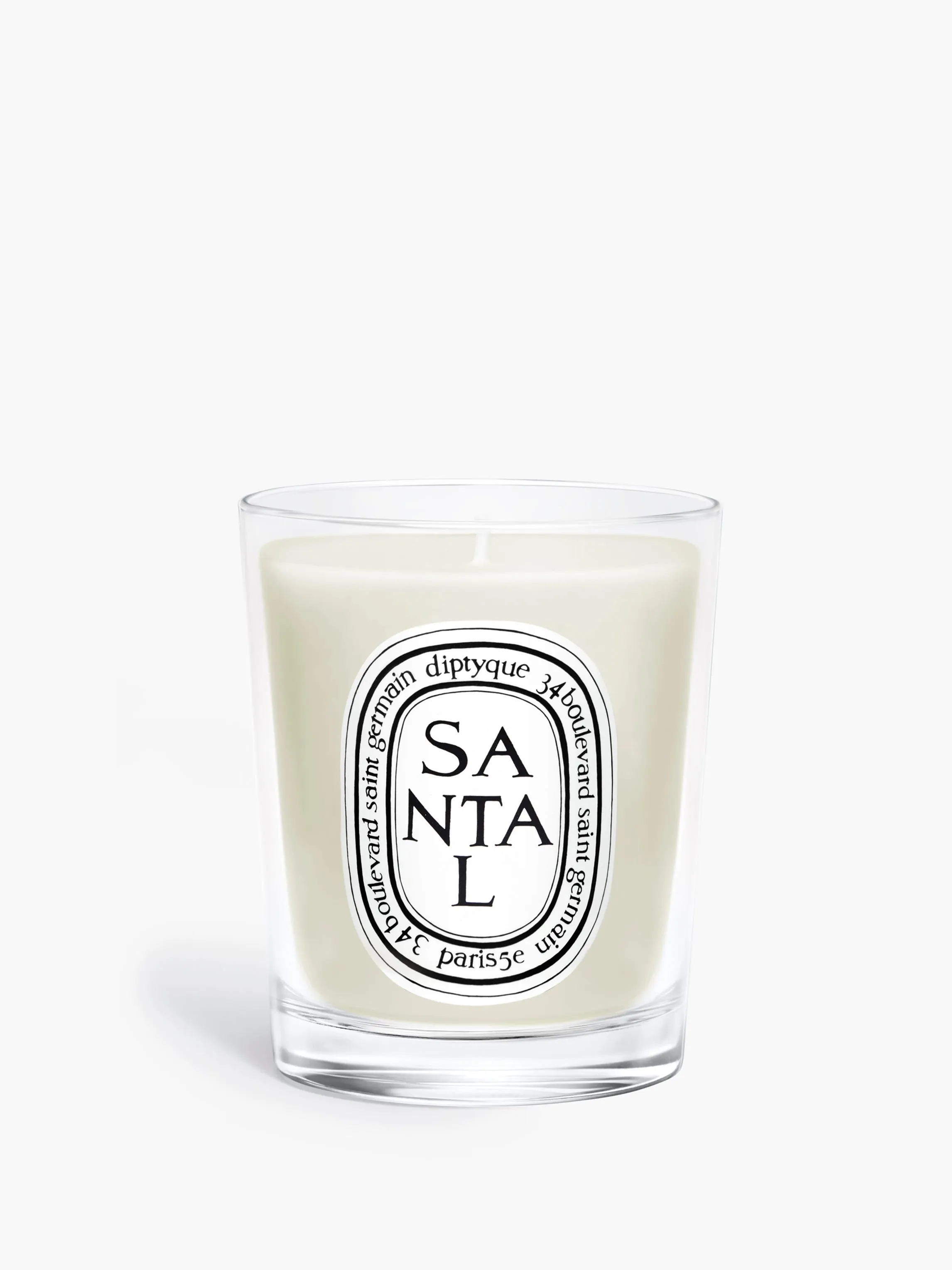 Santal Small Scented Candle - Sandalwood product