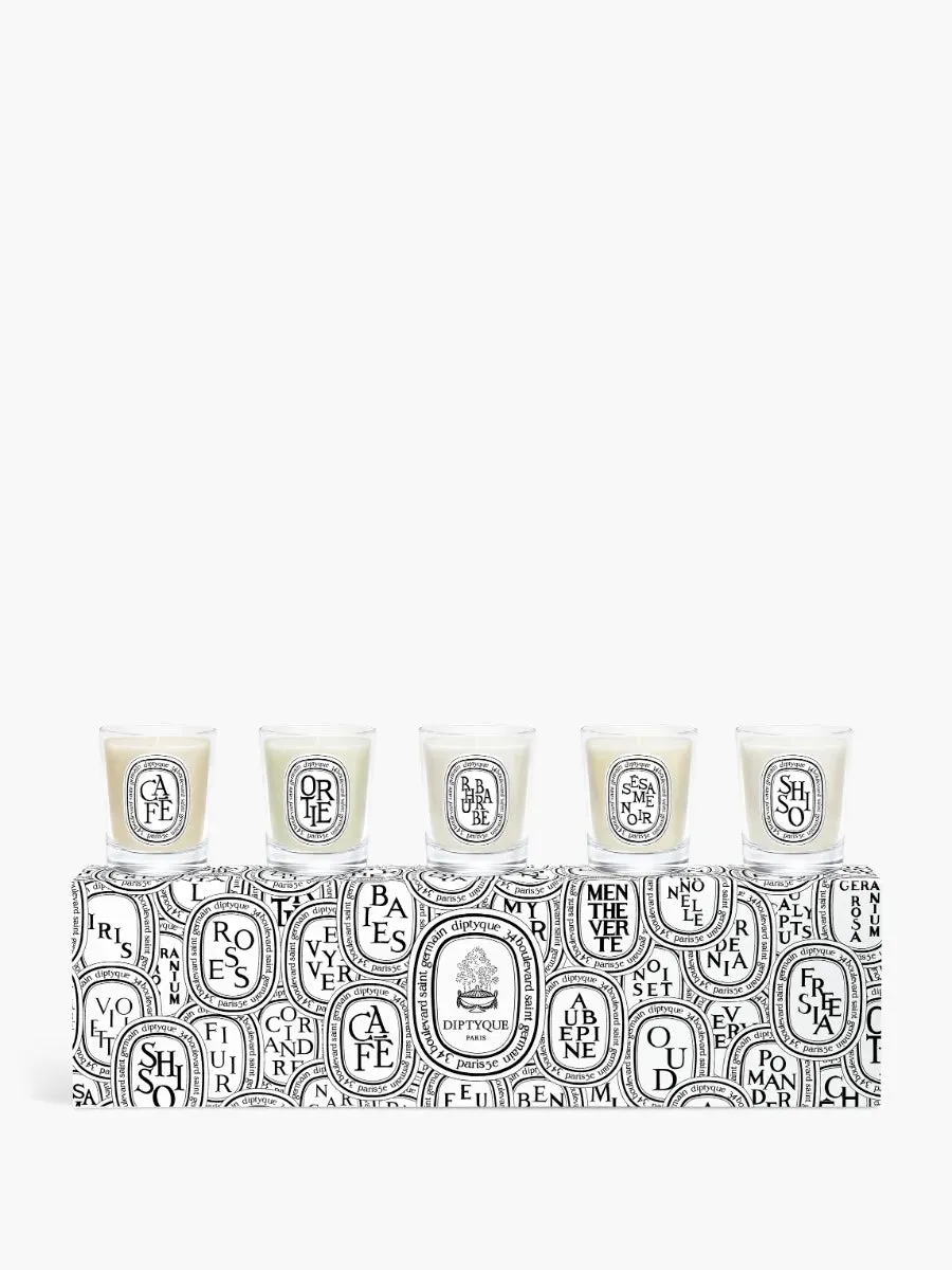 Set of 5 Miniature Scented Candles - Pre-Composed product