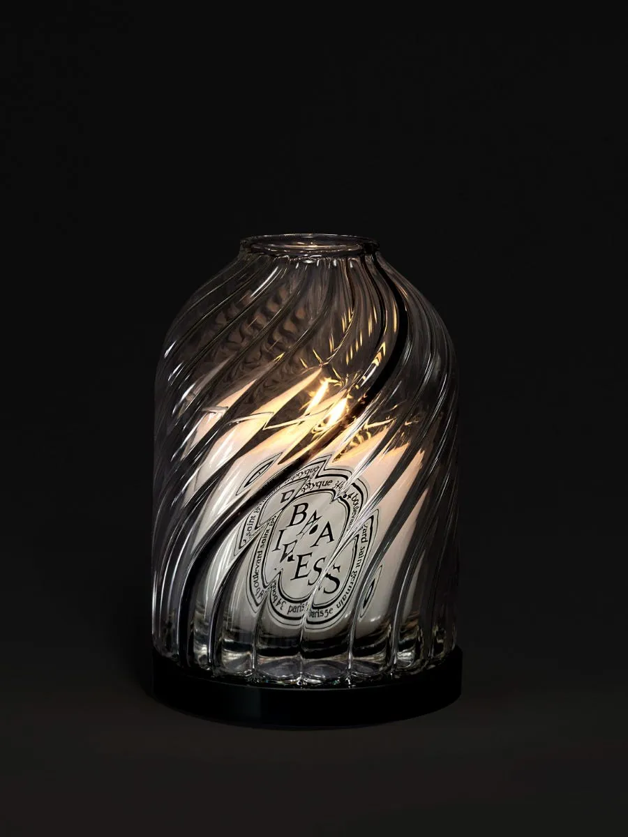 Torsade Small Candle Holder - Glass alternate view