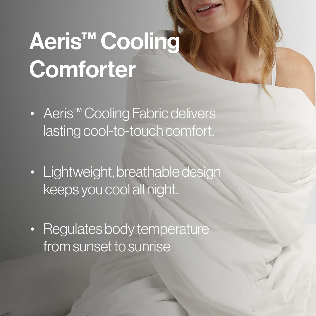Aeris Cooling Comforter - White product